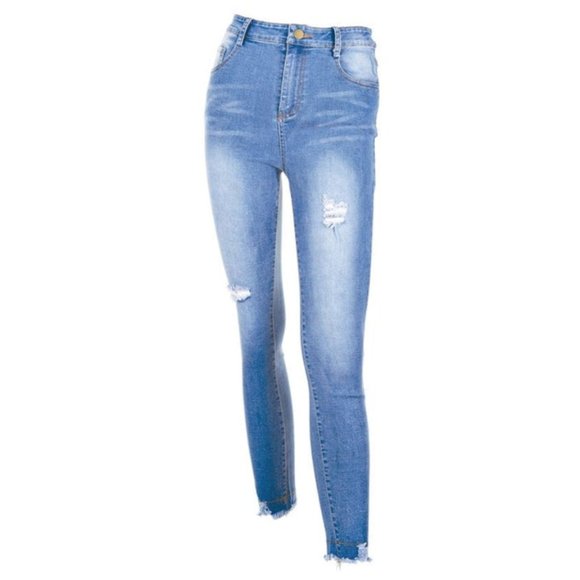 Coco + Carmen Jeans Farrah Distressed Skinny Jeans Poshmark